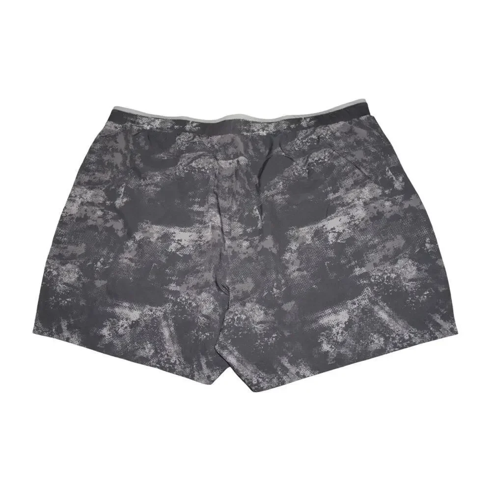 Fabletics Fundamental Short II Lined 5” Men’s XXL Gray Camo Print EUC